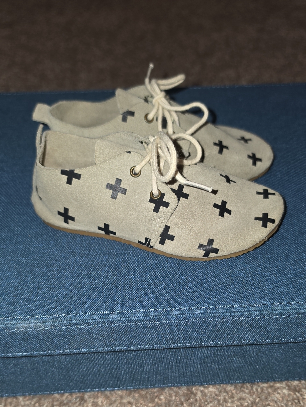 Zuzii Leather Oxford Moccasins • Shoes Size Baby 6 • Handmade In Los Angeles